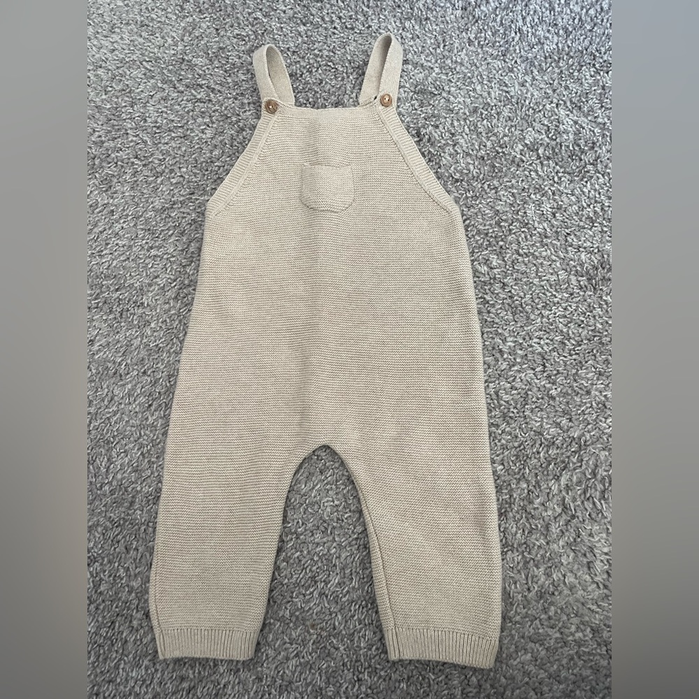 Zara baby knit overall size 9-12m